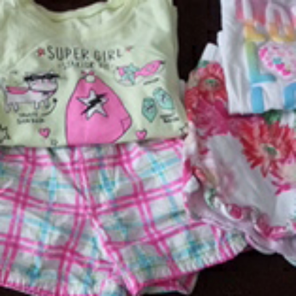 2 multi-color outfits